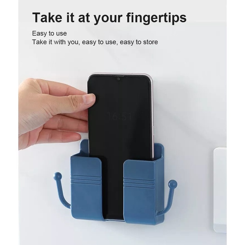 GP Rak Hanger Tangan HP Dinding Holder Charger Tembok Tempat Handphone Remote Ada Kuping