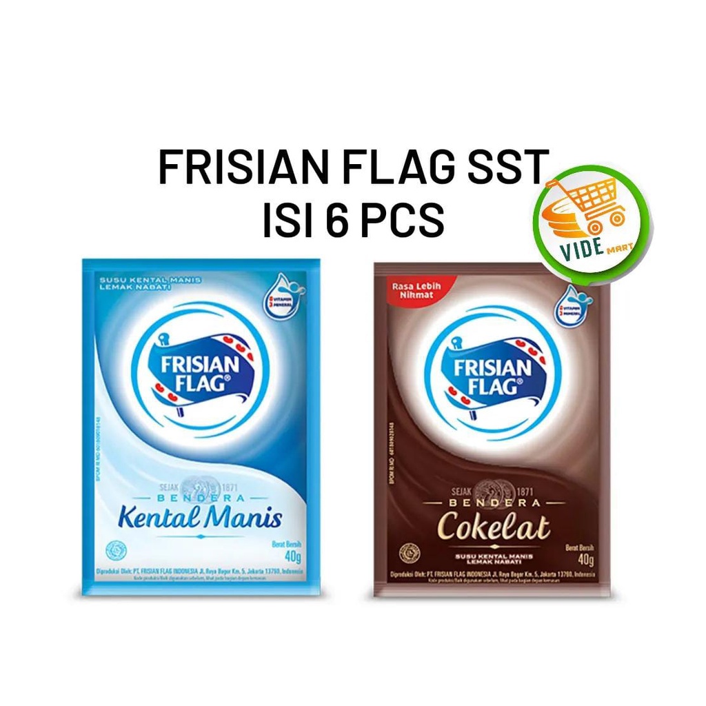 

FRISIAN FLAG Kental Manis ISI 6 x 40 g