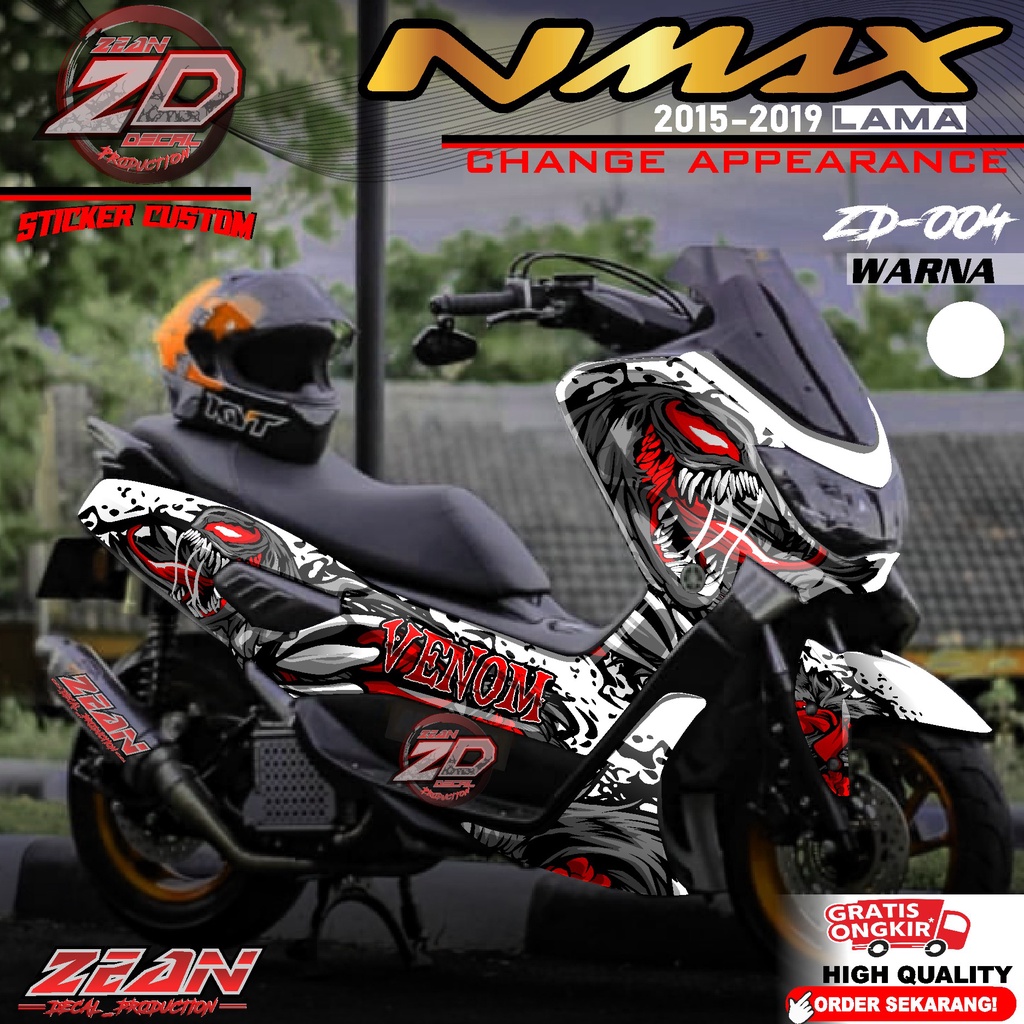 (PROMO COD) TERBARU Decal Sticker Yamaha Nmax 155 Old 2015 2016 2017 2018 2019 Full body - Stiker Sk