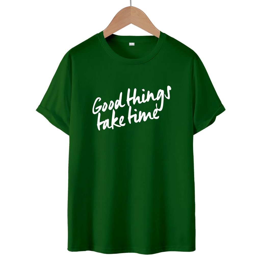 KAOS T-SHIRT GOOD THINGS / KAOS DISTRO WANITA.