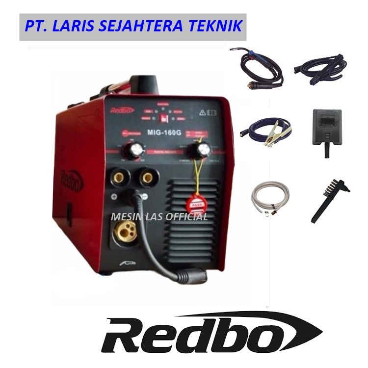 Mesin Las MIG 160G Redbo CO Travo Las CO