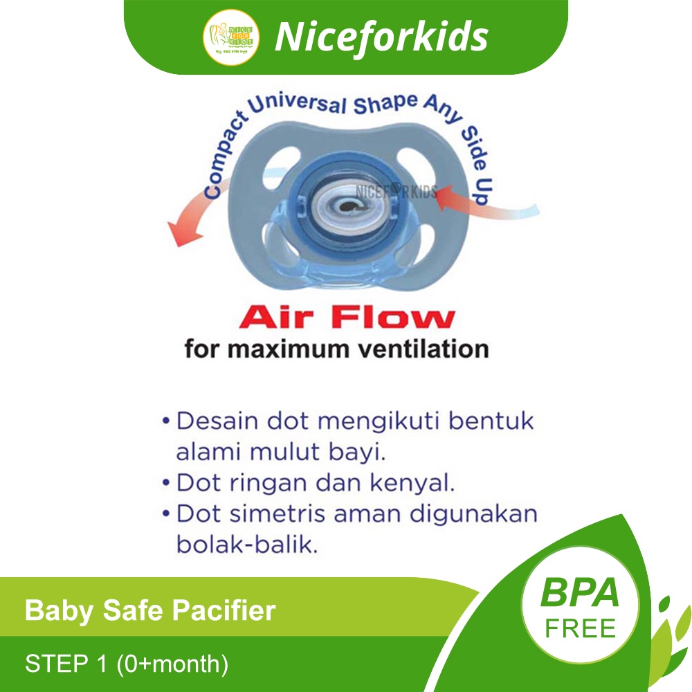 Baby Safe Pacifier (PC03S) / Empeng Dot Bayi