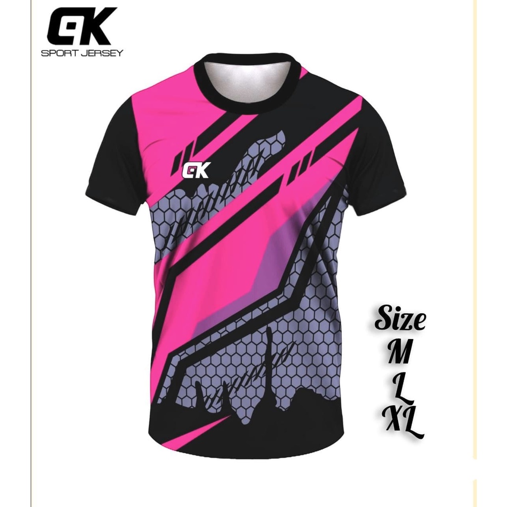 KAOS  ATASAN VOLI KAOS WANITA IMPORT BAJU VOLI PREMIUM KAOS OLAHRAGA PRINTING BAJU BADMINTON COD