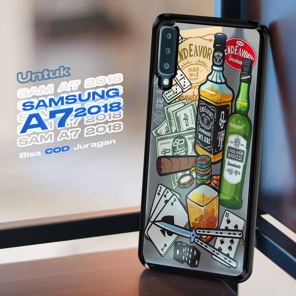 Case Samsung A7 2018 - Casing Samsung A7 2018 [ Grafity ] Silikon Samsung A7 2018 - Case Hp - Case Mewah - Cassing Hp - Softcase Glass Kaca - Softcase Hp - Kesing Hp - Kondom Hp - Case Terbaru Promo Best Seller