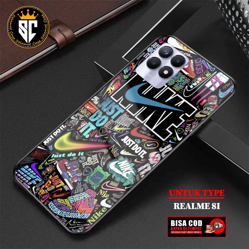 Case Realme 8i Casing Realme 8i Selamet Case [NKE] Case Glossy Case Aesthetic Custom Case Anime Peli
