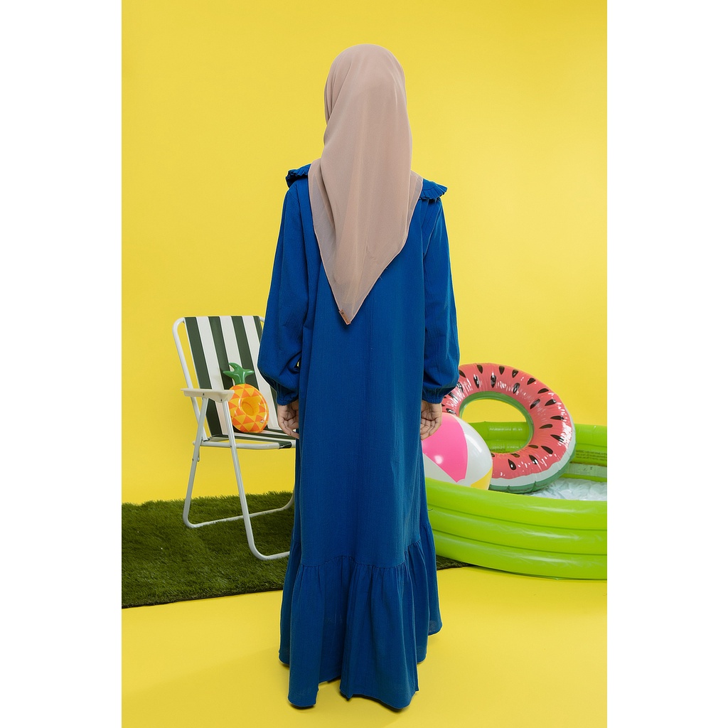 Cottoncut Tiana dress Kids - Dress Crinkle Anak perempuan