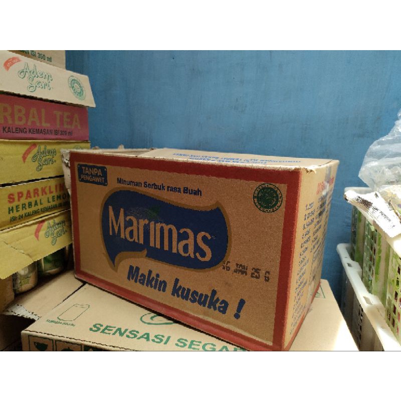Marimas Kartonan isi 6 ×12 Renteng