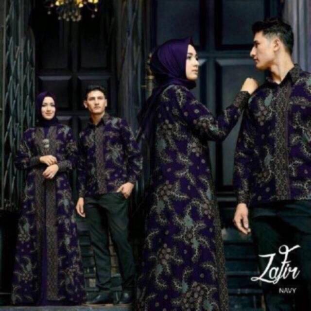 ABA agen baju - batik couple ZAFIR - baju batik - couple - couple batik - couple pasangan - couple s