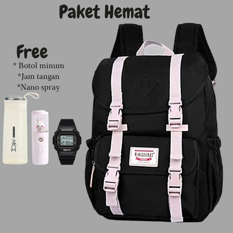 10.10DISTRO Klub New Arrival - Tas Sekolah IAC Backpack Up to - Tas Pria Wanita