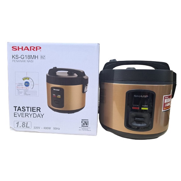 Magicom SHARP KS-G18MH BZ Rice Coocer 1,8 L 3in1 Original Bergaransi Resmi