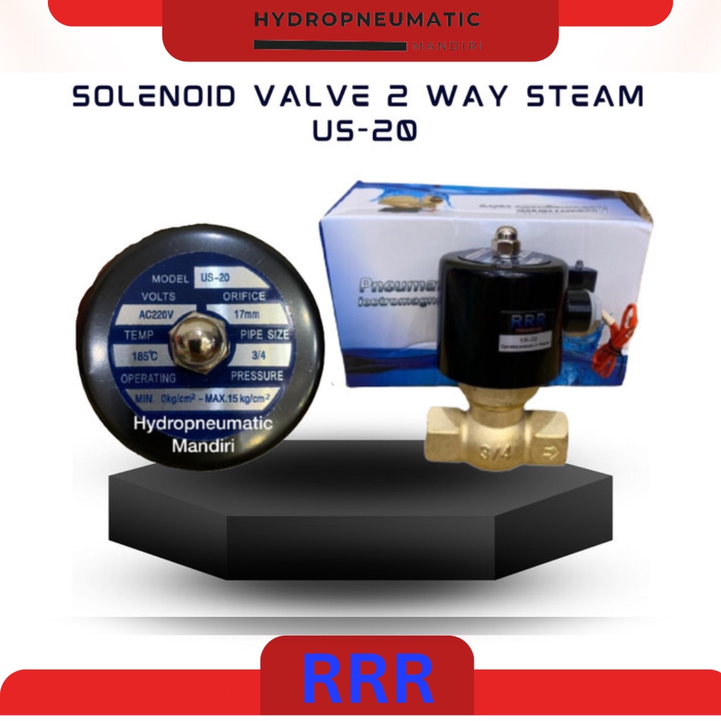 Solenoid valve 2 way steam US-20