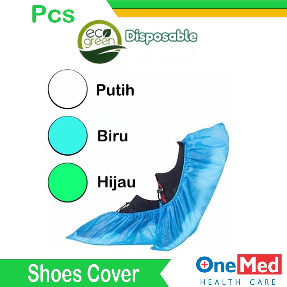 Alkes Pasar Pramuka Shoes Cover Alas Sepatu Alas Sandal Non Woven EcoGreen Pcs