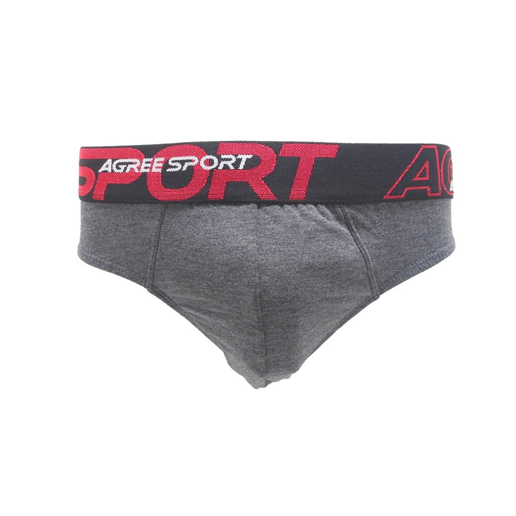 3 Pcs - CD Agree Sport Karet Boxer 2328 Pria Dewasa | Celana Dalam Agree Laki Laki Remaja Abg Lebar Katun Adem Open Halus Polos