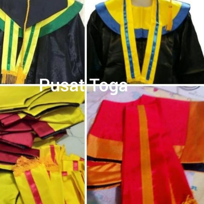 ⅎ BAJU TOGA WISUDA ANAK TK/PAUD BERKUALITAS 1 SET 100% ORIGINAL ✱