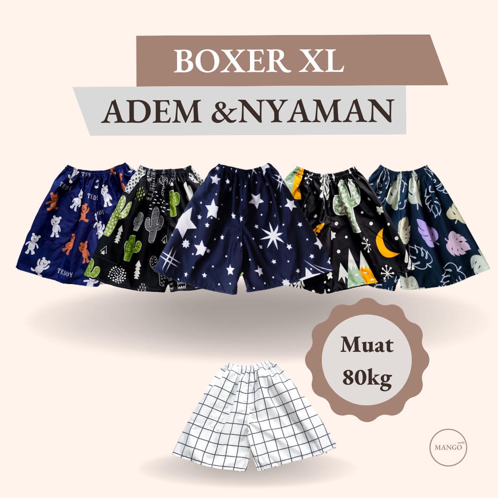 Celana pendek pria wanita | BOXER pria wanita