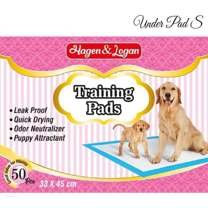 Hagen Logan Training Pads UnderPads Alas Kandang