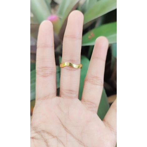 Cincin Cartier Gelombang