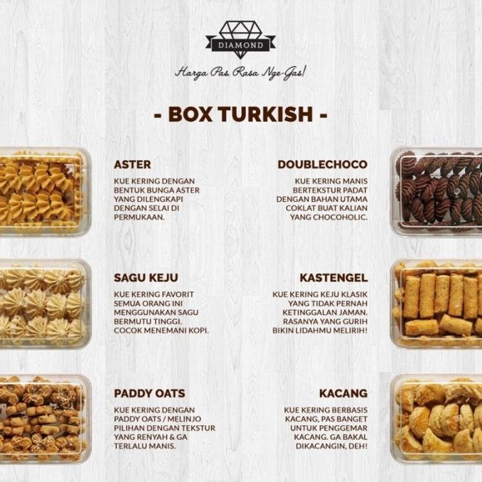 

Hampers Lebaran Kue Kering Diamond Grande Isi 4 & 6 Premium Istanasembakoo