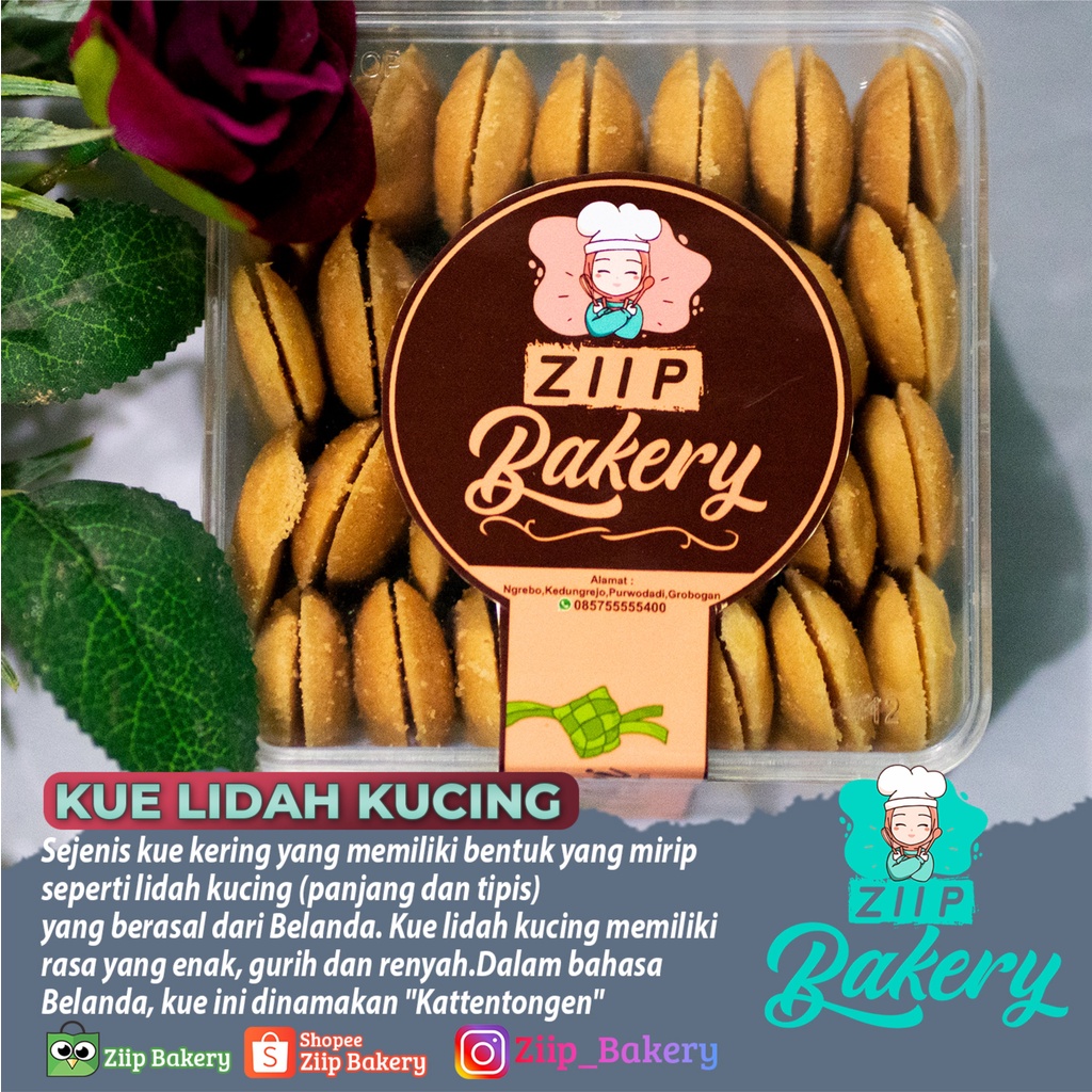 

Lidah Kucing Ziip Bakery Home Made