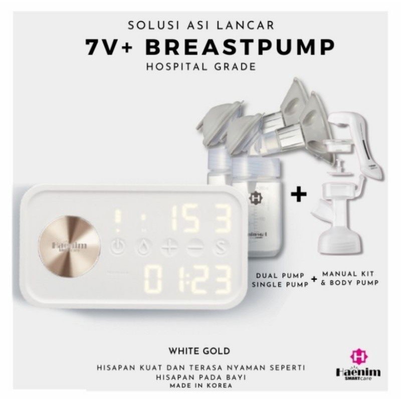 Haenim Breastpump 7V / Breast pump / Pompa ASI Elektrik