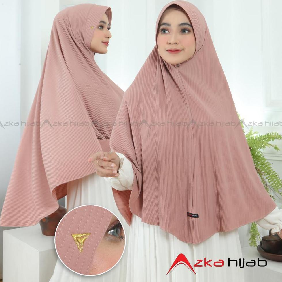 STOK TERBATAS Jilbab Khimar Bergo Jumbo Plisket Jersey Super