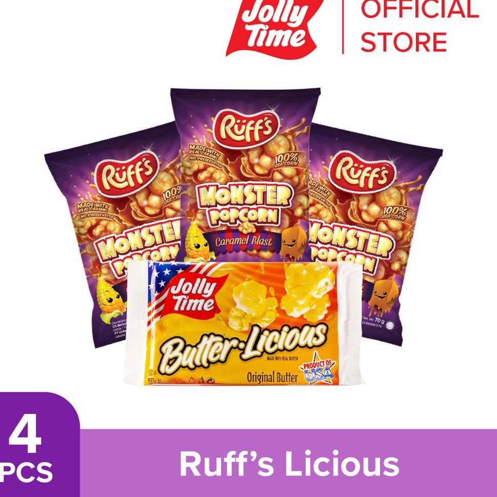 

♠ Paket Ruff's Licious Popcorn ☏