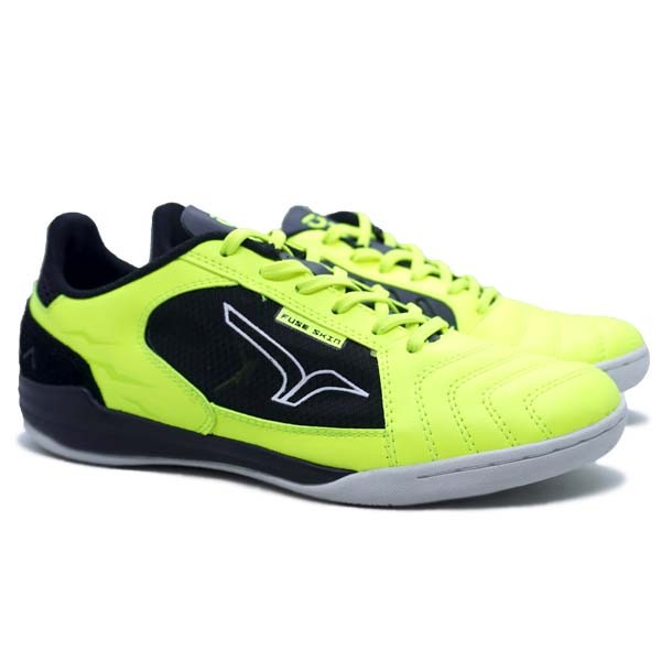 {MentariStore} Sepatu Futsal Calci Bomsala Beyonder Original - Lime/Black 41 Limited