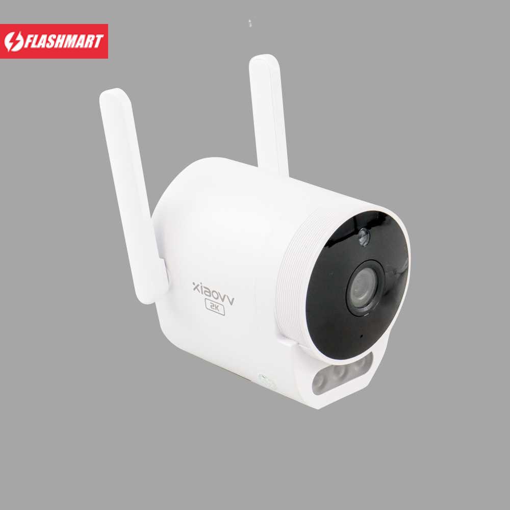 Flashmart XVV Kamera CCTV WiFi Outdoor Camera 2K - XVV-3130S-B10
