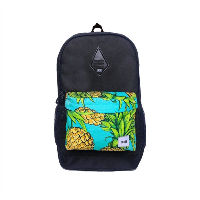 308 ABSLTUNSCRD - Bag Laptop Pinneapple 308 Label - Black