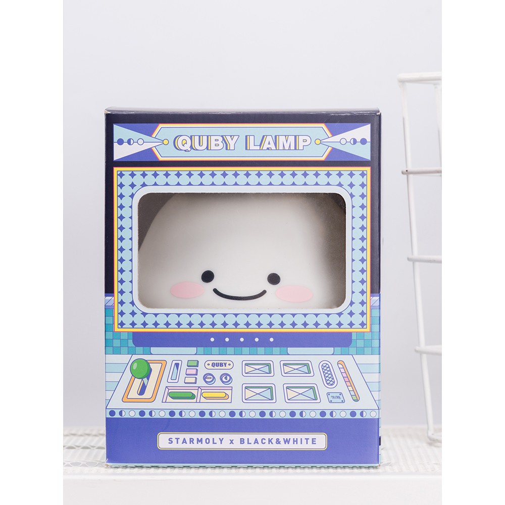 Lamp Tidur Quby Soft Head Touch Dimmer Lamp Pengisian USB Give a Cute Gift for Kids