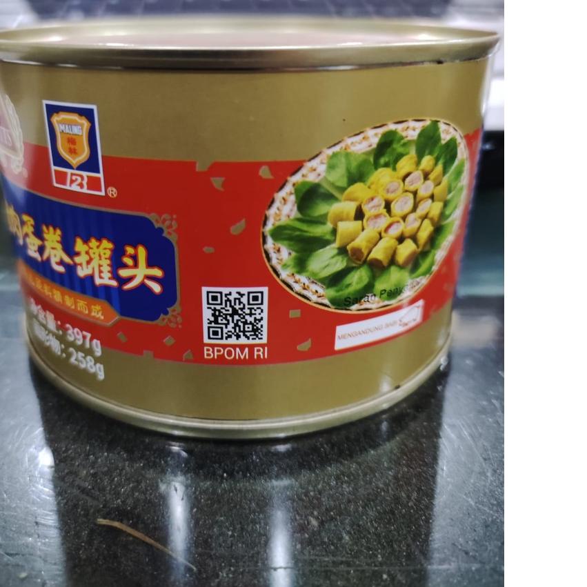 

▲ TTS Maling Brand Egg Rolls With Pork (non halal)- tts ada telur ✧