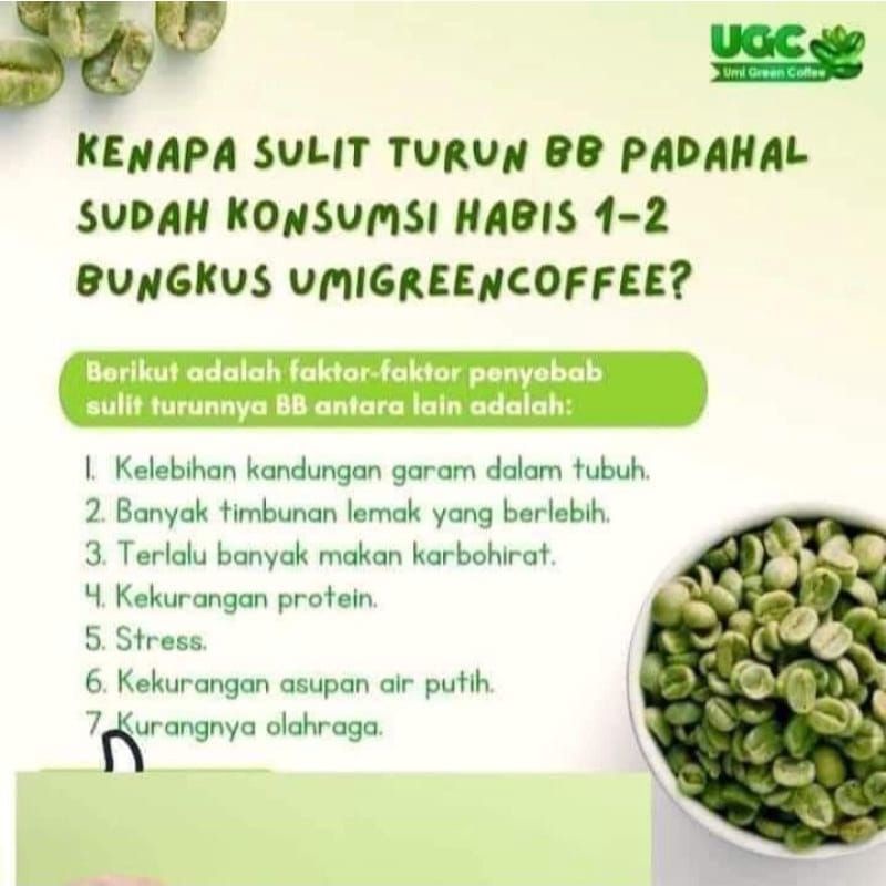 

UMI GREEN COFFEE official