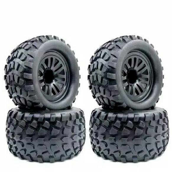 Ban rc velk Roda Rim HSP axial Bigfoot Monster truck truk brontosaurus traxxas wltoys