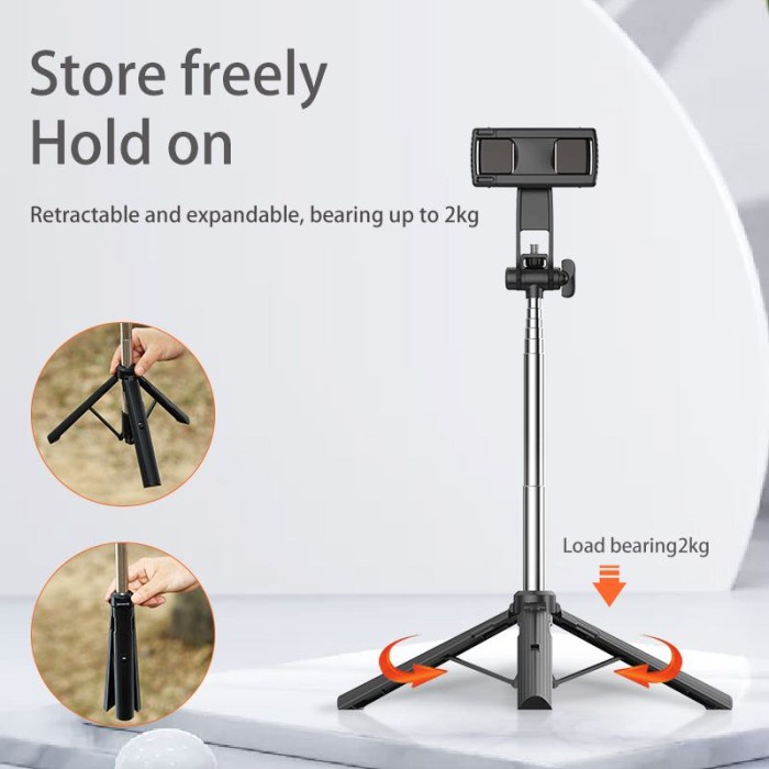 Tongsis Bluetooth Selfie Stick Tripod MIXIO A31