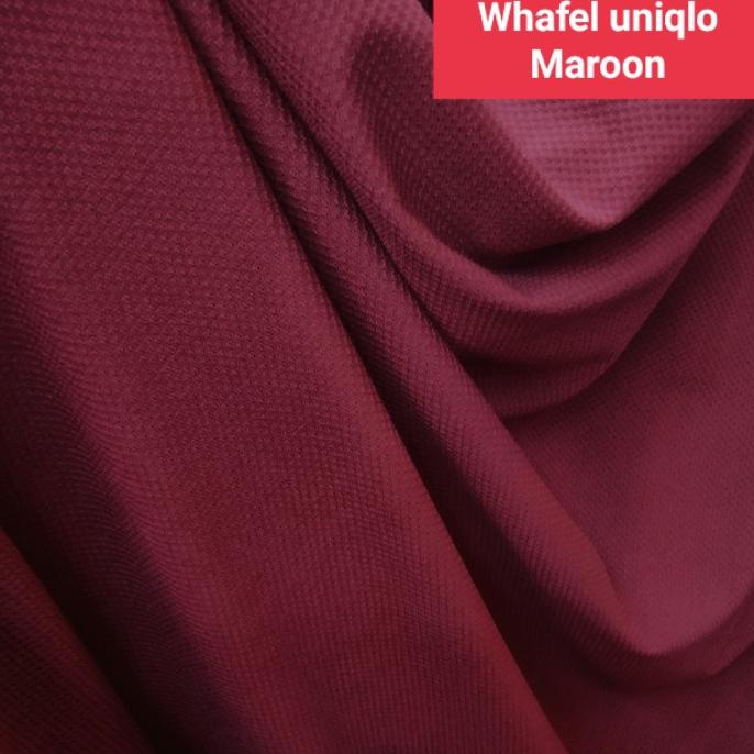 Bahan Kaos Wafel Uniqlo Kiloan