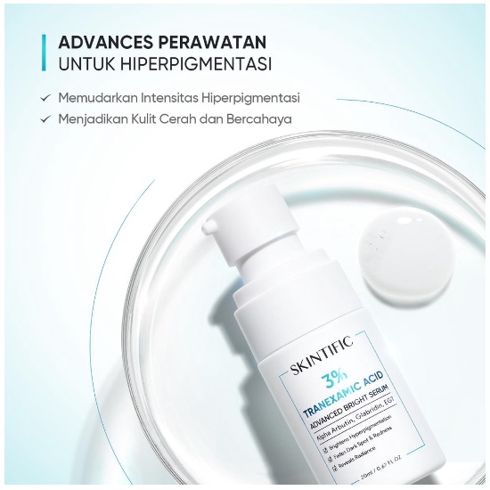 SKINTIFIC 3% Tranexamic Acid Advanced Bright Serum 20ml