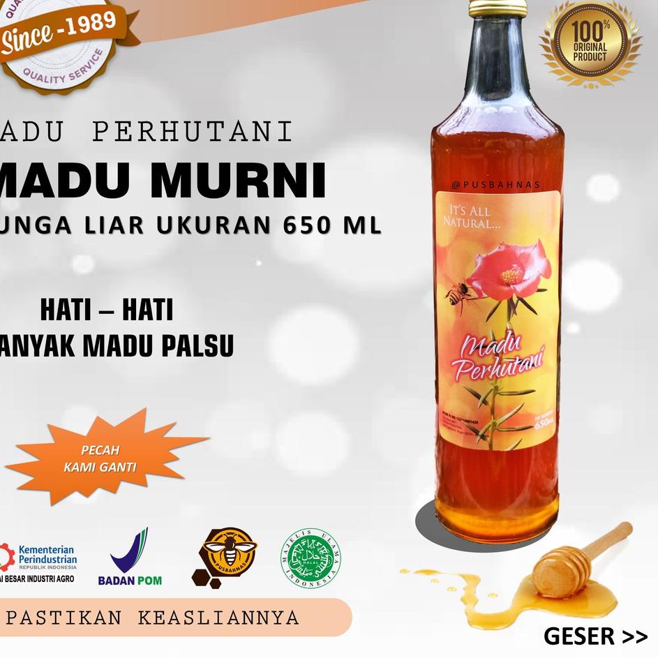 

✳ PERHUTANI - MURNI ALAMI BUNGA LIAR 650ML ♣