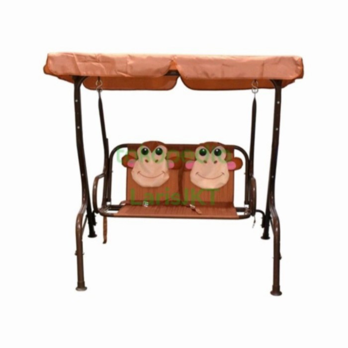 LJ1 Soleil Ayunan Anak Double - Kursi Ayun Anak - Swing Chair For Kids - Monkey