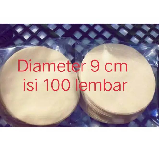 

Dijamin Ori>/ Kulit dimsum,ukuran 9 cm ,100 lembar/ pack