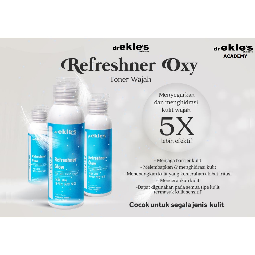 dr Ekles Skincare Oxy Glow Refreshner glow - Toner Oxy - Ekles klinik