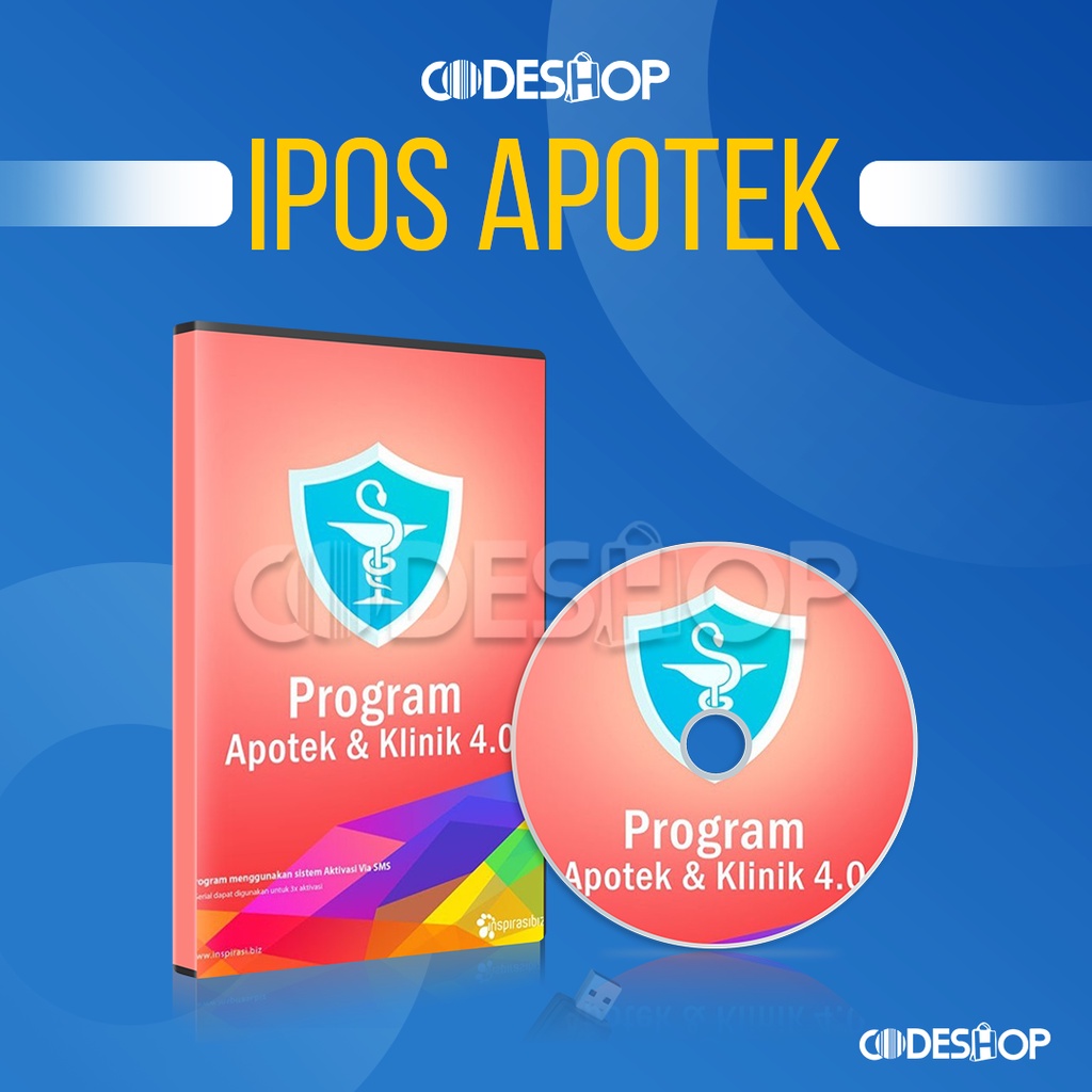 Software Aplikasi Ipos Apotek 4.0 Program Kasir Klinik &amp; Apotek