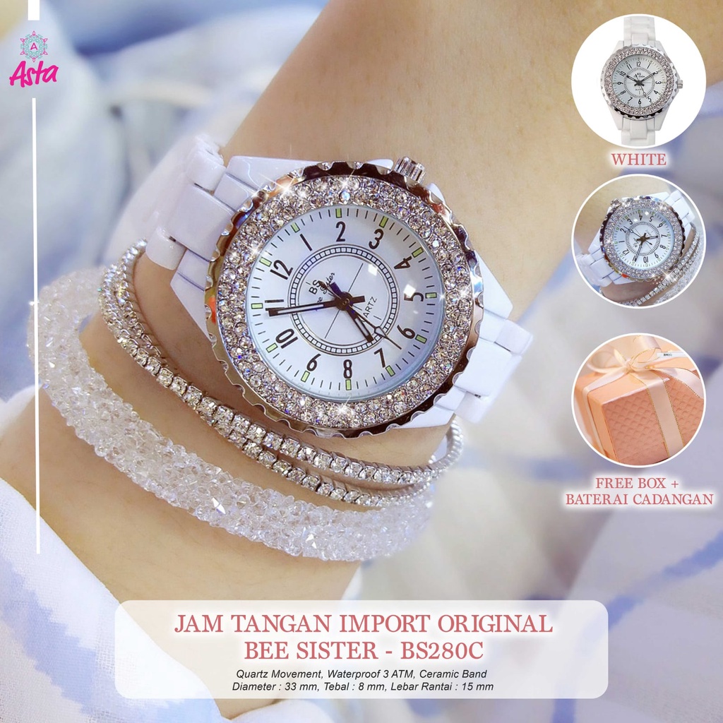 Jam Tangan Korea Import Bee Sister Kode BS280C