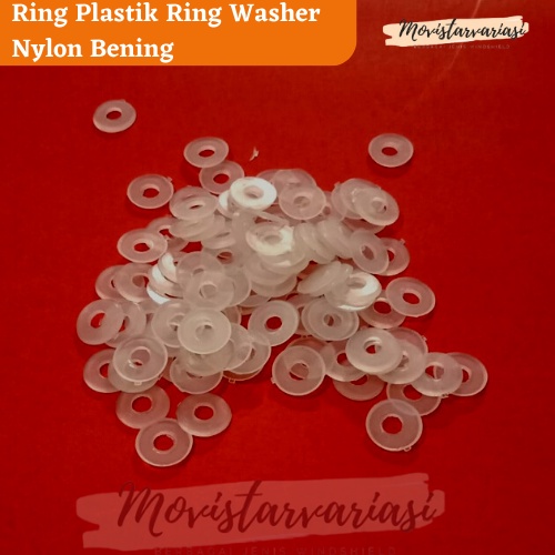 Ring Plastik Ring Washer Nylon Bening O Ring Murah Ring Baut Bodi Body Fairing Whindshiel Whinsil Wa