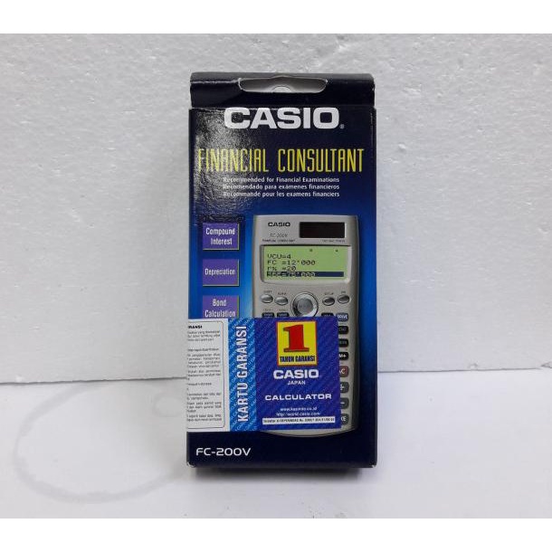 

CASIO CALCULATOR FC- 200 V