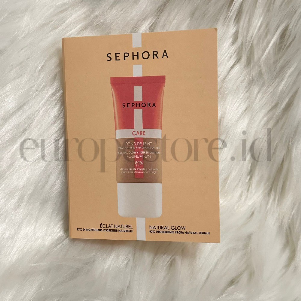 READY STOCK Sephora sample natural glow + 10h hydration foundation