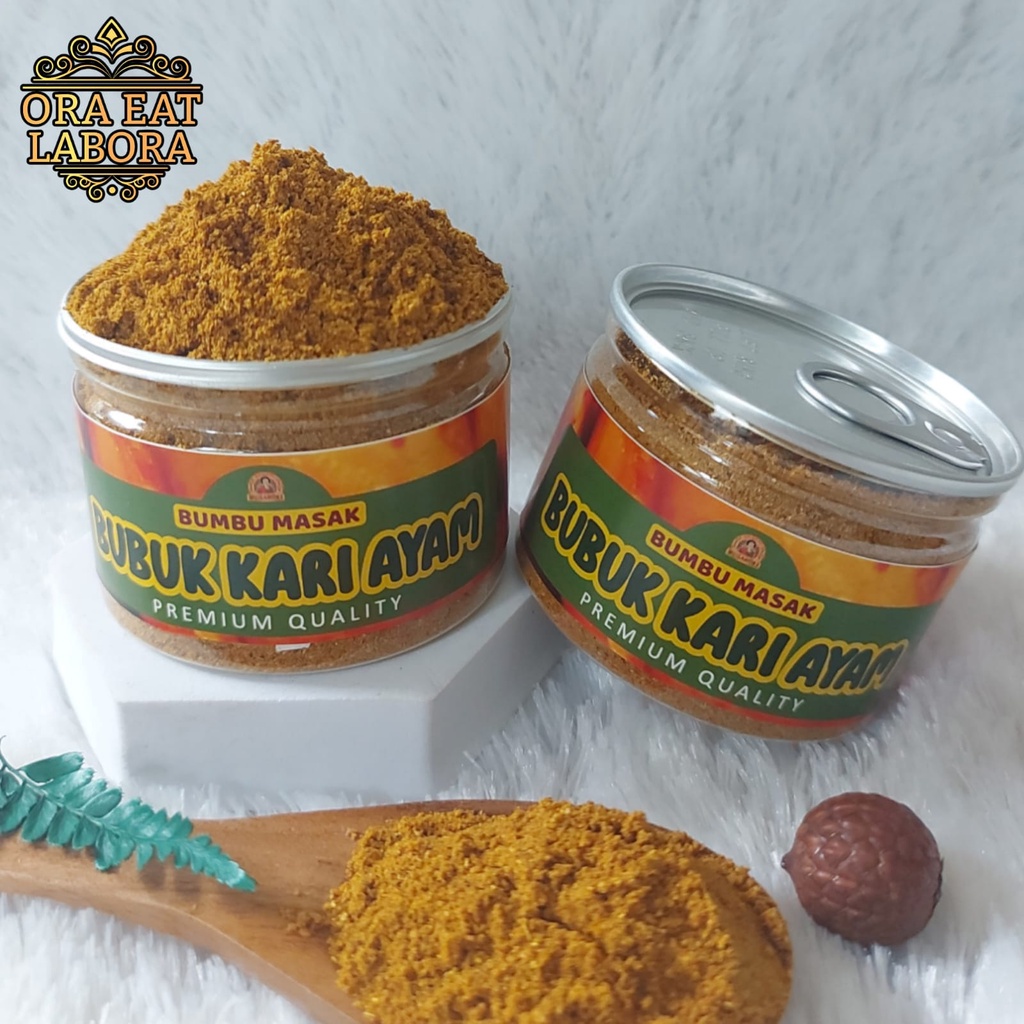

Can Rempah Bubuk Kari Ayam Bumbu Kari Ayam Kualitas Premium - Ora Eat Labora