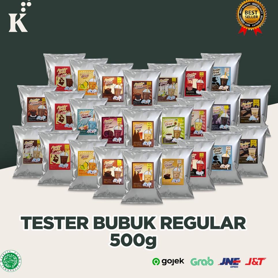 

TERMURAH Bubuk minuman bubble drink murah berkualitas Javaland TESTER 500g (kemasan repack)