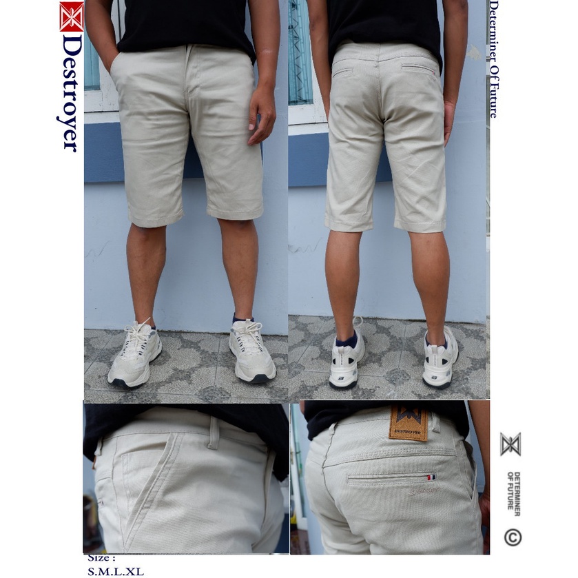 CELANA PENDEK CHINO PRIA DSITRO DESTROYER