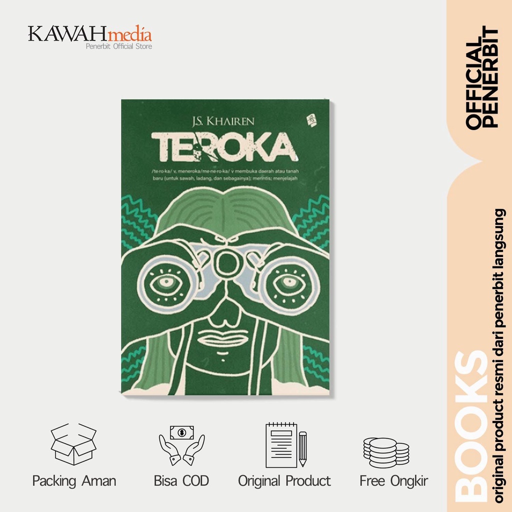 Buku Kumpulan Cerpen - Teroka - J.S Khairen - Bukune