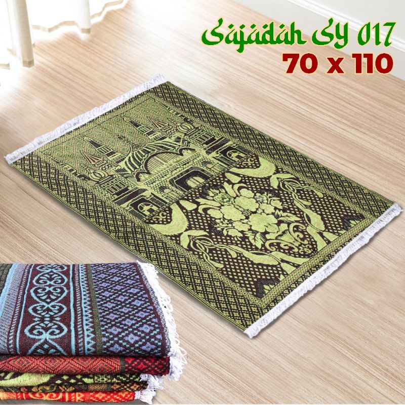 Sajadah Katun Rumbai / Sajadah Travaler Lebar 70 x 110